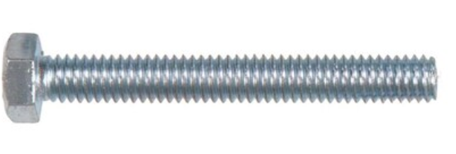 1/4&quot; x 1&quot; Hex Bolt (POWDER BOOTH)